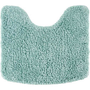 カキウチ ふんわリッチトイレマット M 約幅60×奥行55×高さ2.5cm ミント 