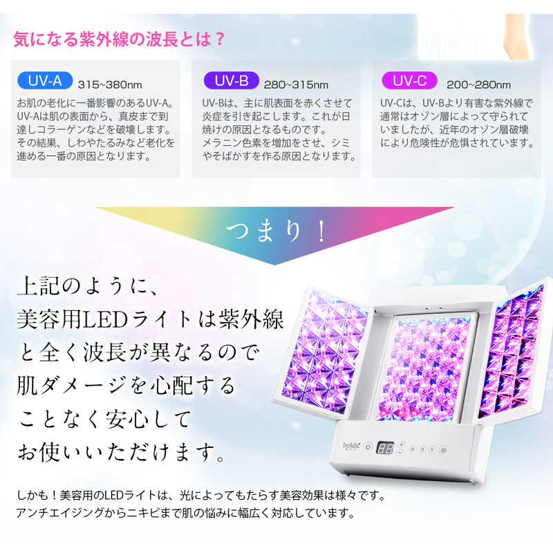 綺麗堂 綺麗堂 美ルル ヒカリプラス [LED美顔器 /国内･海外対応] KRD1052 KRD1052