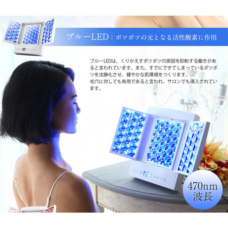 綺麗堂 綺麗堂 美ルル ヒカリプラス [LED美顔器 /国内･海外対応] KRD1052 KRD1052