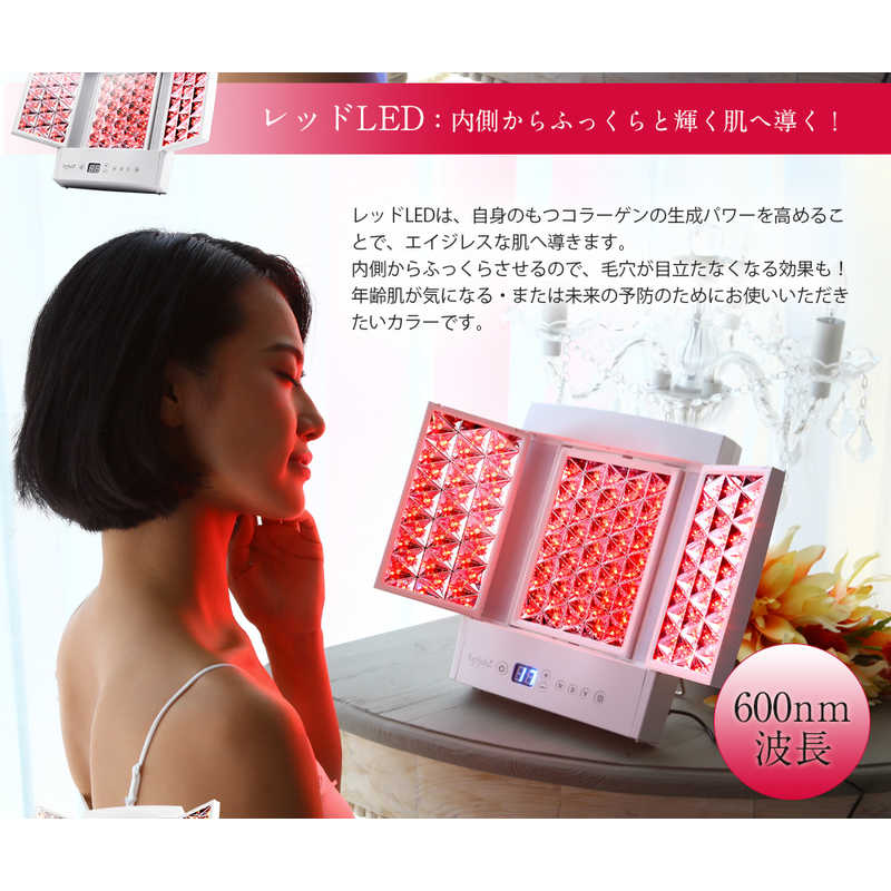 綺麗堂 綺麗堂 美ルル ヒカリプラス [LED美顔器 /国内･海外対応] KRD1052 KRD1052