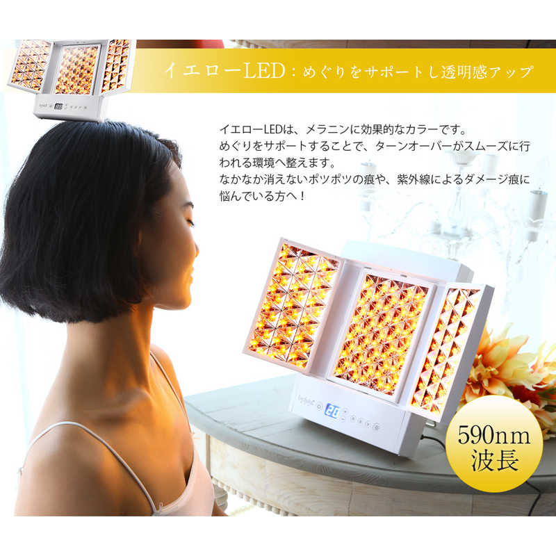 綺麗堂 綺麗堂 美ルル ヒカリプラス [LED美顔器 /国内･海外対応] KRD1052 KRD1052