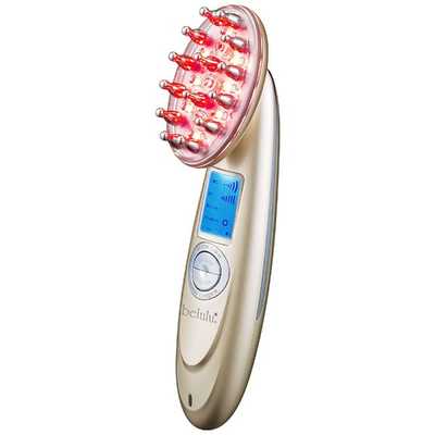 綺麗堂　スカルプケア美容機器 belulu brilliant hair(美ルル ブリリアントヘアー) グロスゴールド　KRD1046 綺麗堂 スカルプケア美容機器 belulu brilliant hair(美ルル