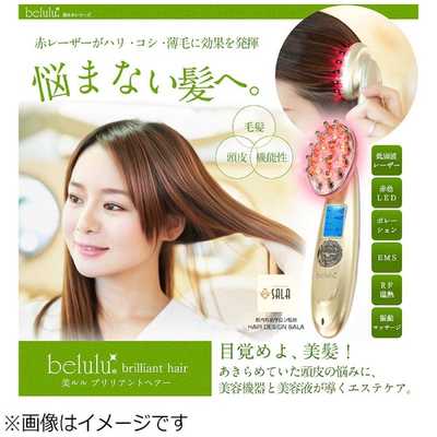 綺麗堂 スカルプケア美容機器 belulu brilliant hair(美ルル