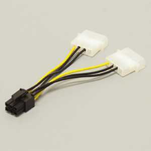 アイネックス PCIExpress用電源変換ケーブル PX-001B