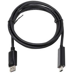 アイネックス HDMI変換・延長プラグ [2m /DisplayPort⇒HDMI/スタンダードタイプ /4K対応] AMC-DPHD20