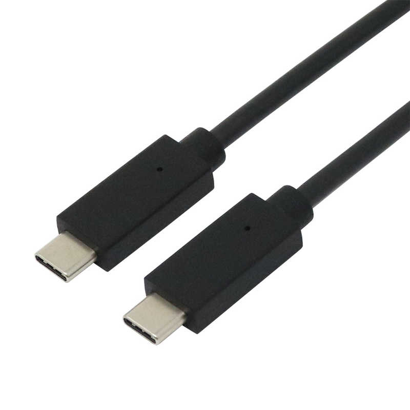 アイネックス アイネックス USB-C ⇔ USB-Cケーブル [充電 /転送 /2m /USB Power Delivery /100W /USB2.0] ブラック U20CC-MM20P10 U20CC-MM20P10