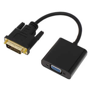 アイネックス DVI-VGA変換ケーブル AMC-DVIVGA ブラック アイネックス DVI-VGA変換ケーブル AMC-DVIVGA ブラック