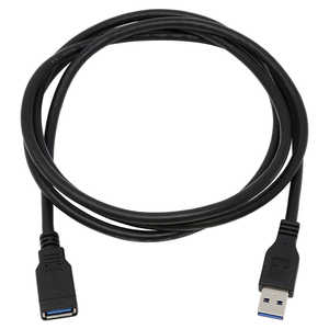 アイネックス 1.5m[USB-A オス→メス USB-A] USB3.0延長ケーブル U30AA-MF15 ブラック