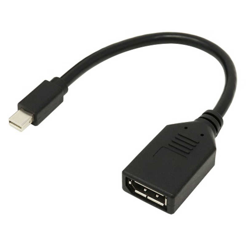 アイネックス アイネックス Mini DisplayPort - DisplayPort変換ケーブル AMC-MDPDP ブラック AMC-MDPDP ブラック