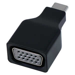 アイネックス USB Type-C変換アダプタ C - VGA ADV-CVG ブラック ADV-CVG ブラック