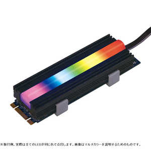 ͥå RGB LED M.2 SSDѥҡȥ BA-HM01RGB ֥å
