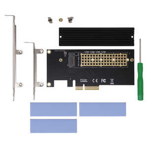 アイネックス インターフェースカード M.2 NVMe SSDスロット[PCI-Express] AIF-10