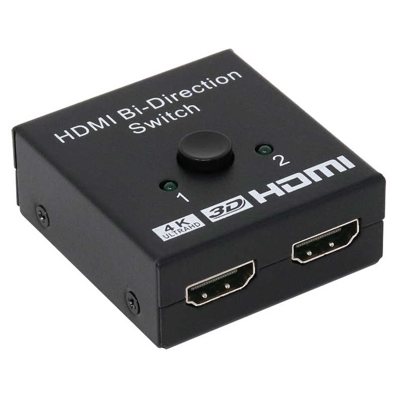 アイネックス アイネックス HDMI切替器 ブラック [2入力 /1出力 /4K対応 /手動] MSW02 MSW02