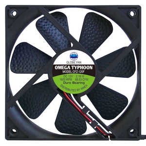 ͥå ե120mm / 1600RPM Omega Typhoon 120mm ɸॿ CFZ-120FB