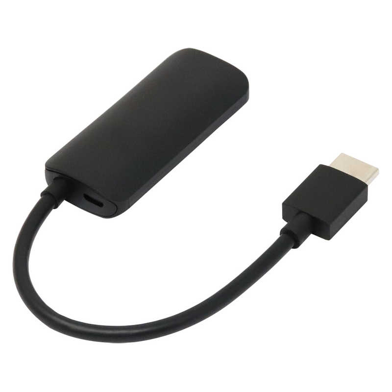 アイネックス アイネックス 映像変換アダプタ [DisplayPort オス→メス HDMI] micro USBメス給電 ブラック [HDMI⇔DisplayPort /0.15m] AMCHDDPA AMCHDDPA