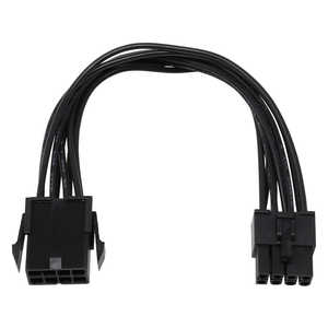 アイネックス PCI Express用電源延長ケーブル 15cm ブラック PX008B アイネックス PCI Express用電源延長ケーブル 15cm ブラック PX008B