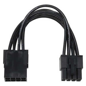アイネックス EPS12V用電源延長ケーブル 10cm ブラック PX013A アイネックス EPS12V用電源延長ケーブル 10cm ブラック PX013A