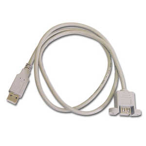 アイネックス ケース用USBケーブル 背面コネクタタイプ 1本 USB-002E