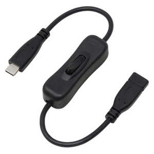アイネックス ［］USB2.0 Type-C 電源スイッチケーブル U20CC-MF03P10S U20CCMF03P10S