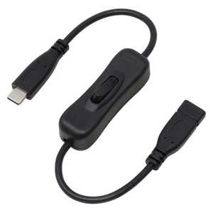 アイネックス ［］USB2.0 Type-C 電源スイッチケーブル U20CC-MF03P10S