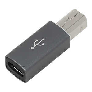 アイネックス USB2.0変換アダプタ Cメス-Bオス U20CBFMAD
