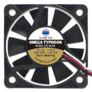 アイネックス OMEGA TYPHOON 50mm 薄型究極静音タイプ CFZ-5010LB アイネックス OMEGA TYPHOON 50mm 薄型究極静音タイプ CFZ-5010LB