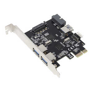 アイネックス USB3.2Gen1+USB2.0 PCIeカード 5+2ポート AIF-12 アイネックス USB3.2Gen1+USB2.0 PCIeカード 5+2ポート AIF-12
