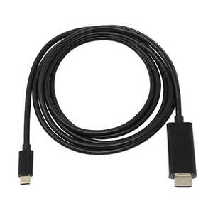 アイネックス USB-C - HDMIケーブル 4K30Hz対応 2m AMC-CHD20-V