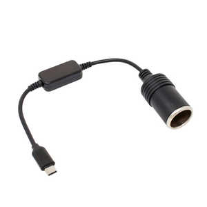 アイネックス USB-C - DC電源変換ケーブル アクセサリーソケット用 CDC-CL12V アイネックス USB-C - DC電源変換ケーブル アクセサリーソケット用 CDC-CL12V