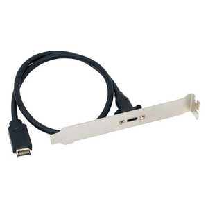アイネックス USB-Cリアスロット 1ポート フロントUSB-Cヘッダー接続 RS008