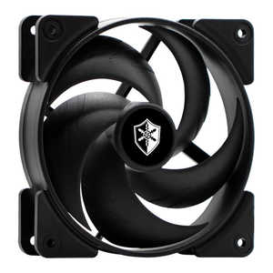 アイネックス Zephyros Black ケースファン 120mm PWM BA-CF120AMZR-BK