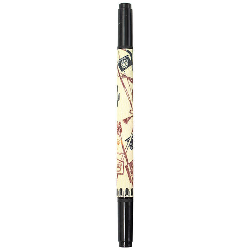 日本製墨書遊 日本製墨書遊 (筆ペン)香りの絵巻｢和モダン｣ A-2 SKE035002 A-2 SKE035002