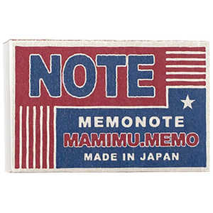 日本製墨書遊 マミム.メモ アメリカンビンテージ 008 SMN-0180-008 日本製墨書遊 マミム.メモ アメリカンビンテージ 008 SMN-0180-008