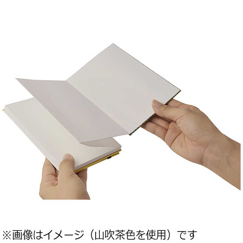 日本製墨書遊 日本製墨書遊 背表紙のついたしゅいんちょう  STHS1801  白緑 STHS1801 STHS1801