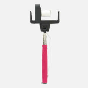 ロジック Selfo 自分撮りモノポッド 遠隔操作シャッター付 LG-SF1-P ピンク