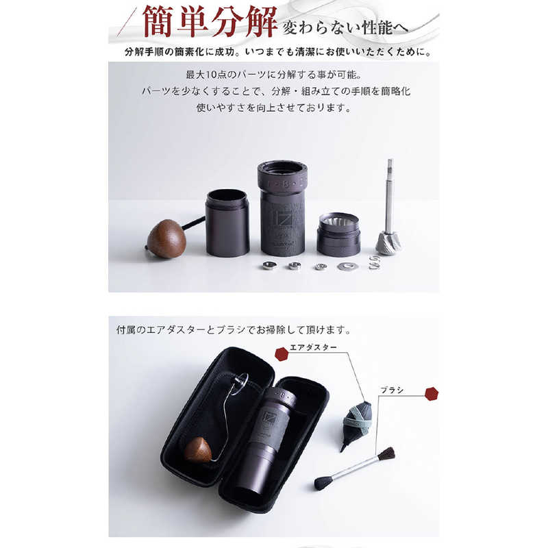 ロジック ロジック コーヒーグラインダー JPpro ブラック LG1ZPRESSOJPPRO LG1ZPRESSOJPPRO