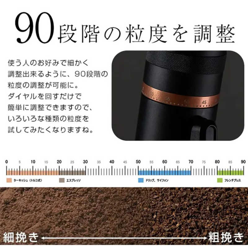 ロジック ロジック コニカル式電動コーヒーグラインダー CM10 ブラック LG-PM-CM10-BK LG-PM-CM10-BK