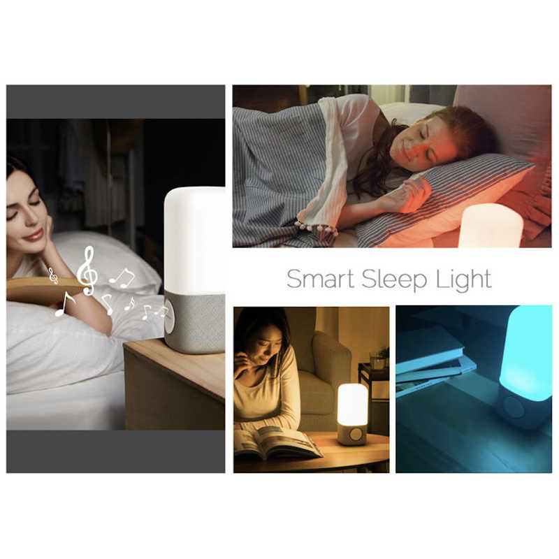 EMOOR EMOOR Smart Sleep Light (スマｰトスリｰプライト) wd-smartsleeplight-gy ホワイト/グレｰ wd-smartsleeplight-gy ホワイト/グレｰ