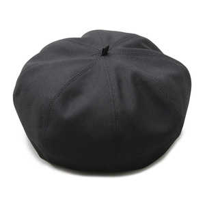 アンドモア Mr.COVER 8Panel Beret 帽子 BLACK MC2005 アンドモア Mr.COVER 8Panel Beret 帽子 BLACK MC2005