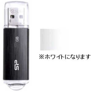 SILICONPOWER USBメモリ　ホワイト SPJ008GU2U02W