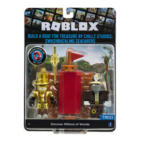 JAZWARES ROBLOX ゲームパック ビルドアボートフォートレジャー:スウォシュバックリングシーフェアラーズ