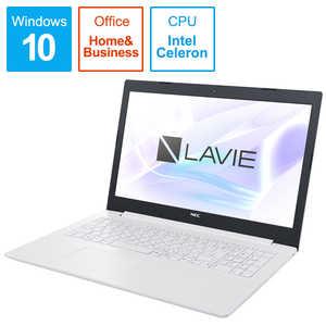 NEC ノートパソコン LAVIE Note Standard ［Celeron・HDD 500GB・メモリ 4GB］ カームホワイト PC-NS100K2W