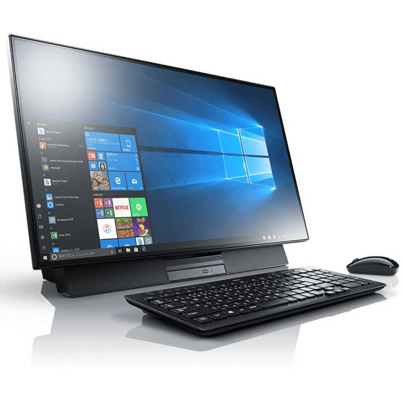 NEC NEC LAVIE Desk All-in-one デスクトップパソコン [27型 /CPU：Core i7 /HDD：3TB /Optane：16GB /メモリ：8GB] ファインブラック PC-DA970MAB PC-DA970MAB