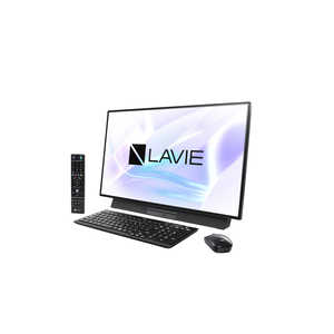 NEC LAVIE Desk All-in-one デスクトップパソコン [27型 /CPU：Core i7 /HDD：3TB /Optane：16GB /メモリ：8GB] ファインブラック PC-DA970MAB