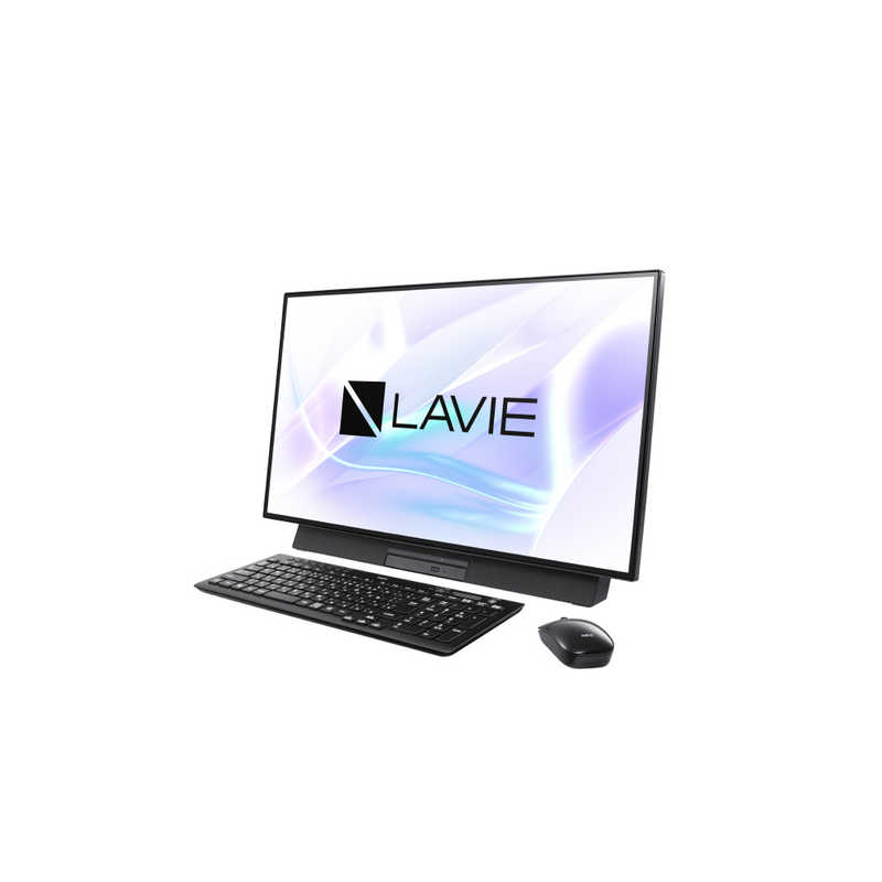 NEC NEC LAVIE Desk All-in-one デスクトップパソコン [27型 /CPU：Core i5 /HDD：1TB /Optane：16GB /メモリ：4GB] ファインブラック PC-DA500MAB PC-DA500MAB
