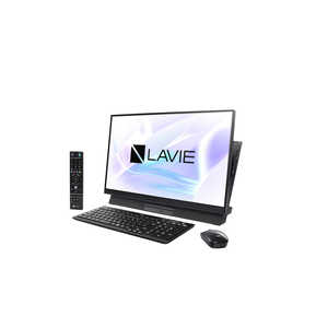 NEC LAVIE Desk All-in-one デスクトップパソコン [23.8型 /CPU：Core i7 /HDD：3TB /Optane：16GB /メモリ：8GB] ファインブラック PC-DA770MAB