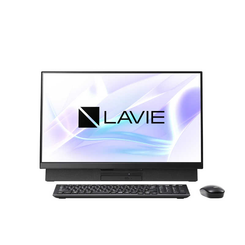 NEC NEC LAVIE Desk All-in-one デスクトップパソコン [23.8型 /CPU：Core i5 /HDD：1TB /Optane：16GB /メモリ：4GB] ファインブラック PC-DA570MAB-2 PC-DA570MAB-2