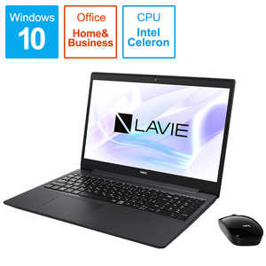 NEC ノートパソコン LAVIE Note Standard カームブラック ［15.6型 /intel Celeron /メモリ：4GB /HDD：1TB］ PC-NS150NAB