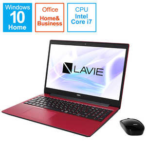 NEC ノートパソコン　カームレッド PC-NS700RAR-2