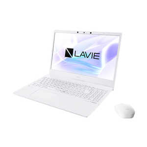 NEC ノートパソコン　パールホワイト PC-N1575AAW